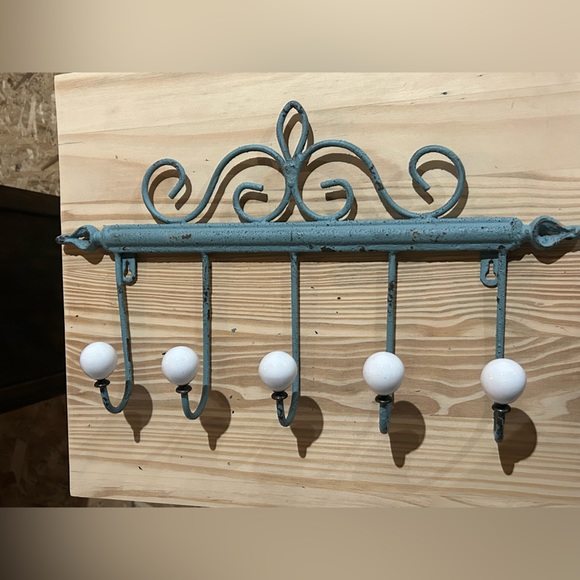 Other - Urban outfitters Rustic teal purse hanger